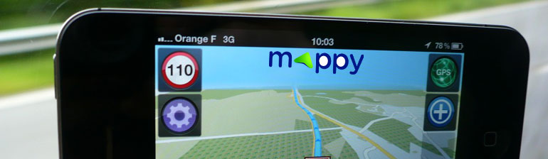 mappy gps pour iphone
