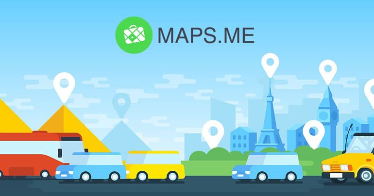 Maps.Me GPs gratuit basé sur OpenStreetMap